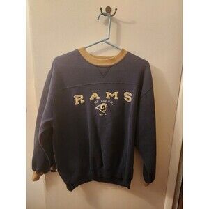 NFL St. Louis/Los Angeles Rams Sweatshirt Men's Size M Blue